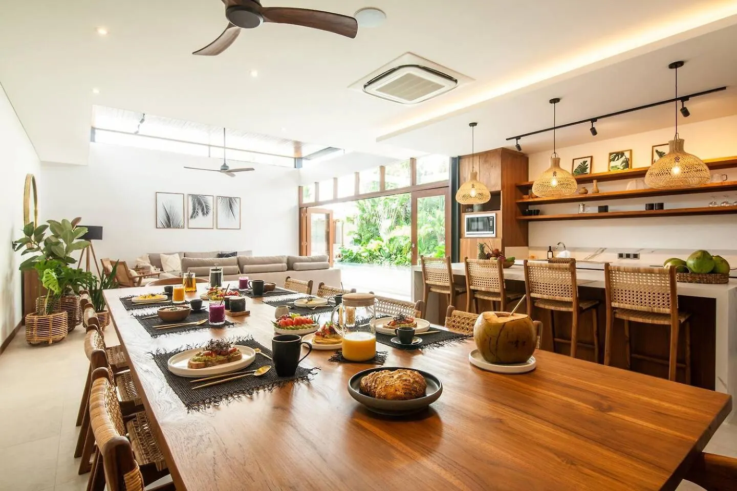 קנגו Luxury 5Bd Villa 5 Min From Berawa Beach